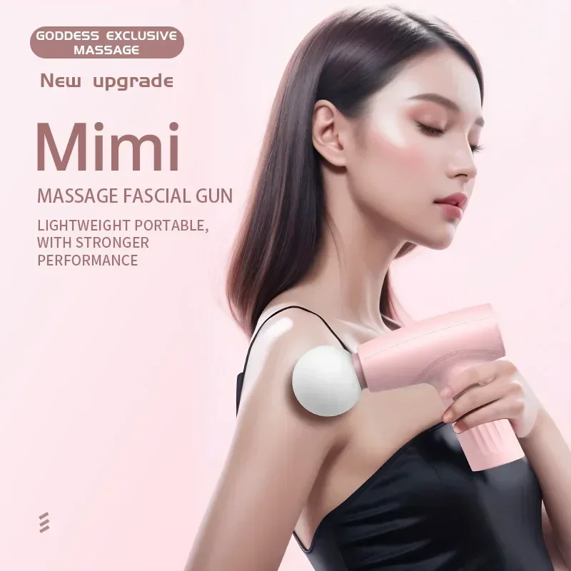 Muscle Mini Pink Massage Gun D - đánh giá và giá Massage Gun