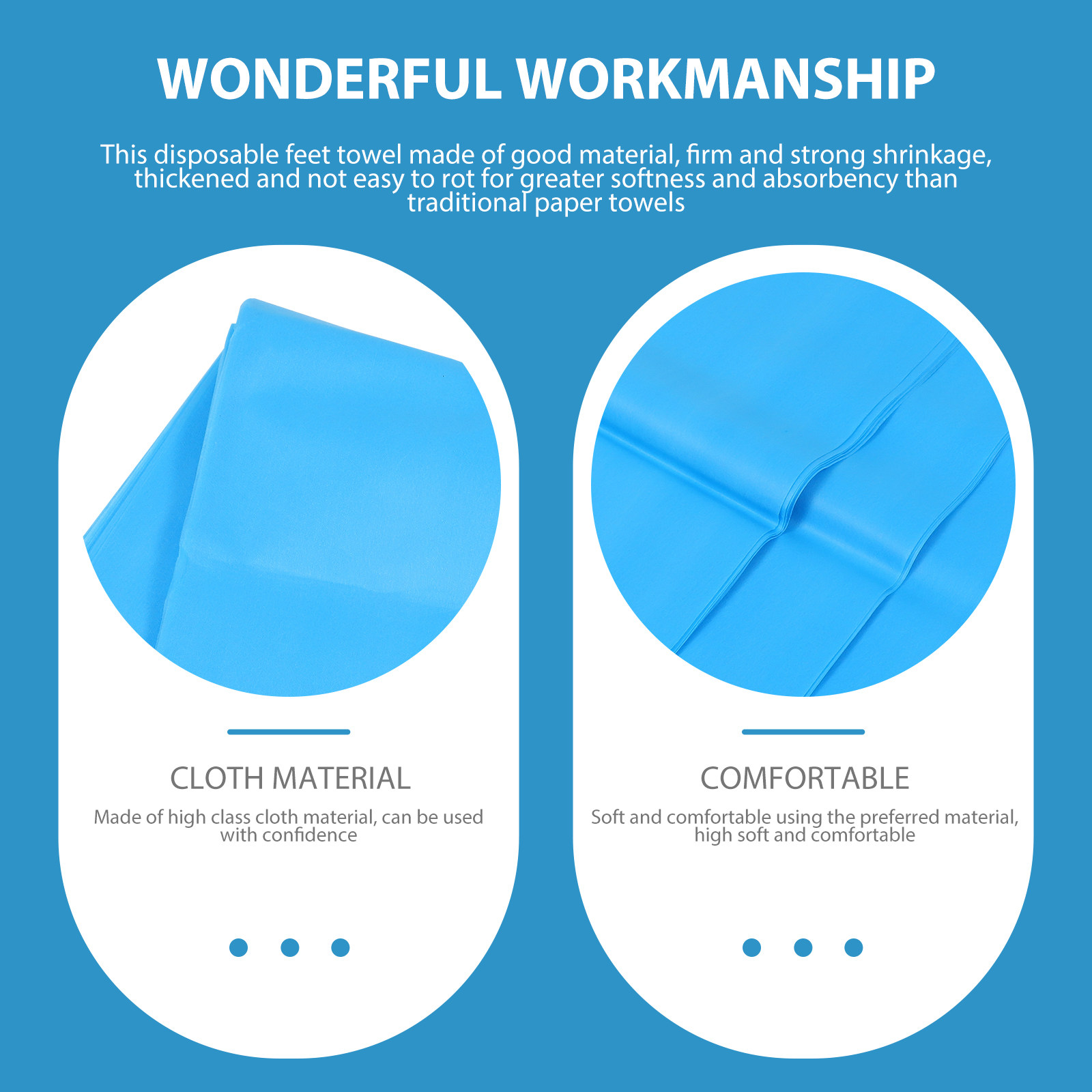 100 Sheets Disposable Foot Tow - đánh giá và giá Spa Towel