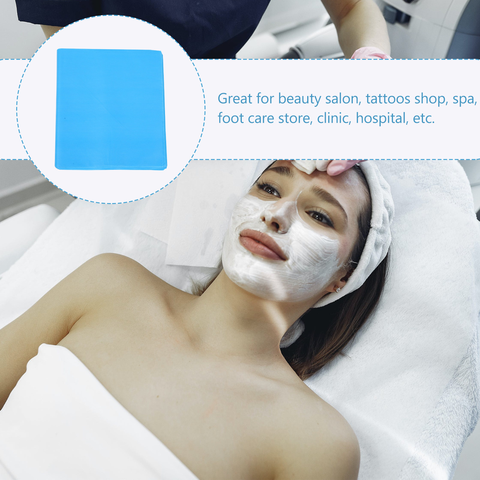 100 Sheets Disposable Foot Tow - đánh giá và giá Spa Towel