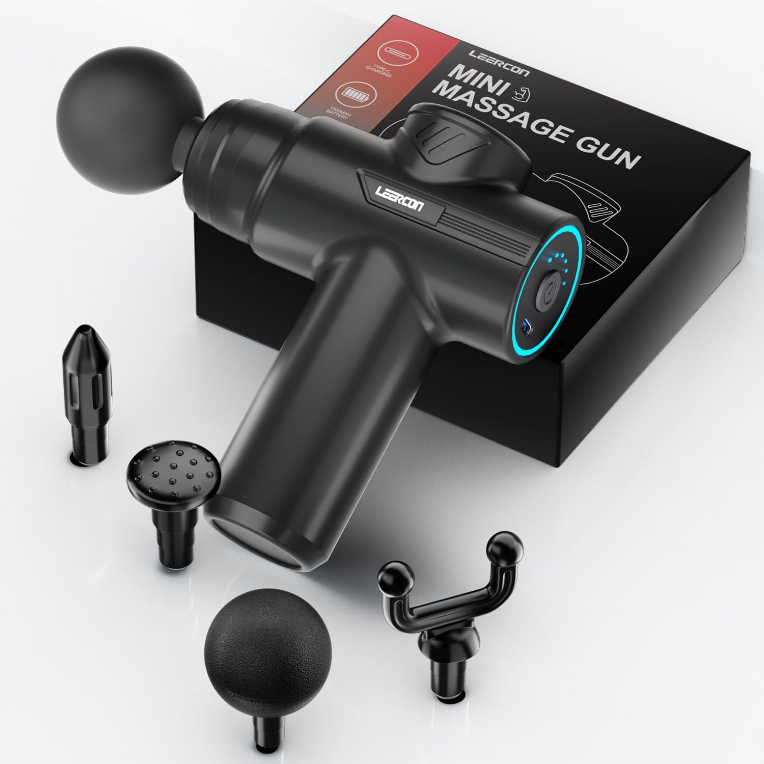 LEERCON Mini Massage Gun, 6 Sp - đánh giá và giá Massage Gun