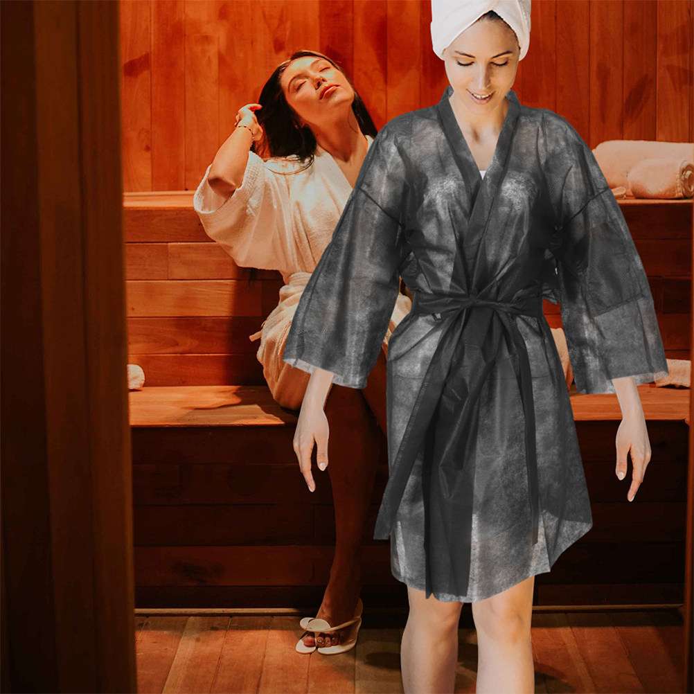 5Pcs Disposable Spa Robes Nonw - đánh giá và giá Spa Towel