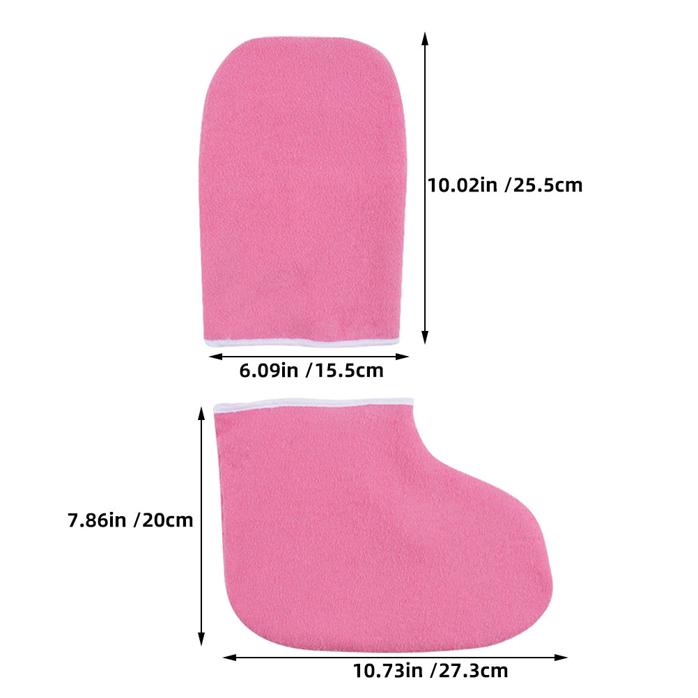 1Set Paraffin Wax Spa Mitts an - đánh giá và giá Foot Spa